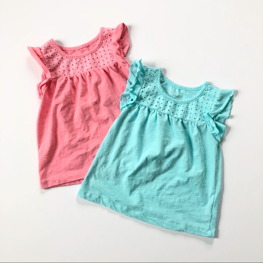 Cherokee butterfly sleeve tops size 4T